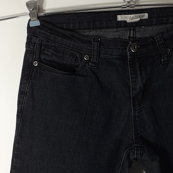 Forever 21 Denim US 28 Black Skinny Jeans - Picture 5 of 16